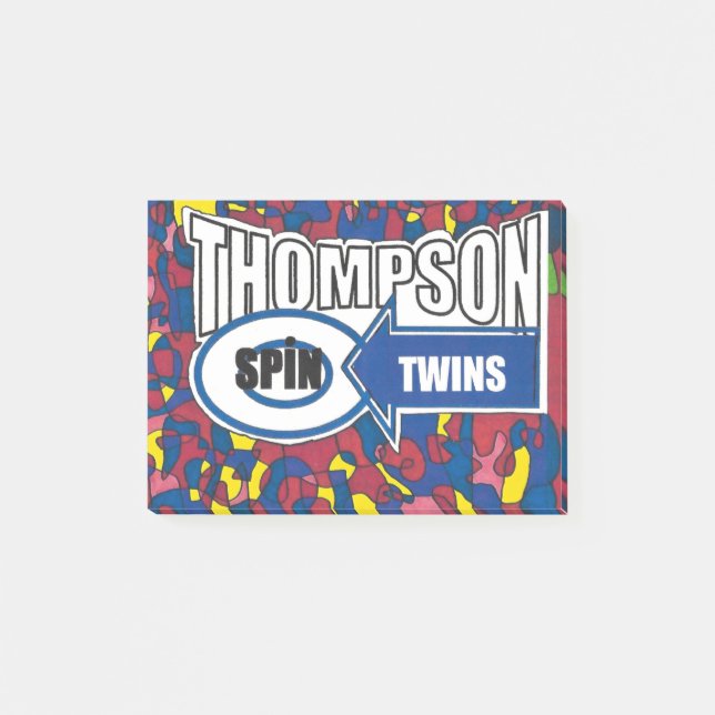 Notas Post-it® Thompson Spin Twins. (Anverso)