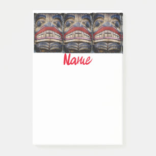 Notas Post-it® Thunder_Cove del tórax del tótem