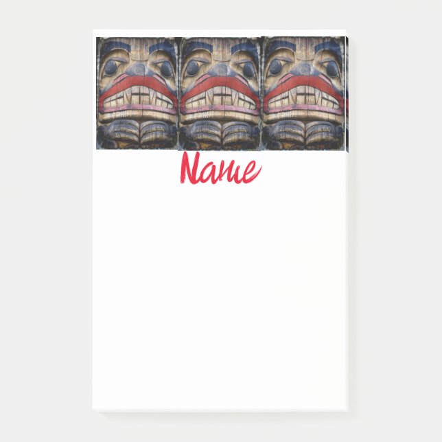 Notas Post-it® Thunder_Cove del tórax del tótem (Anverso)