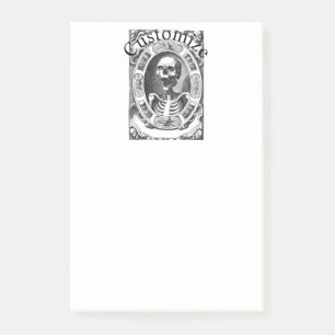 Notas Post-it® Thunder_Cove, flamante cráneo humano