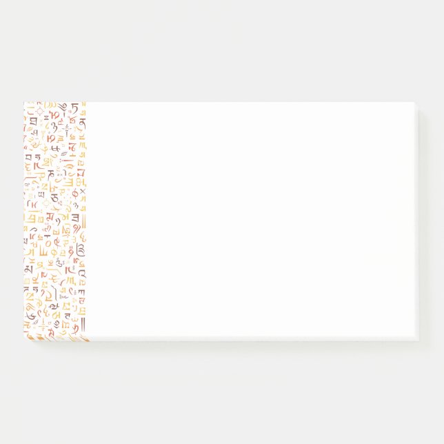 Notas Post-it® Tibetano (Anverso)