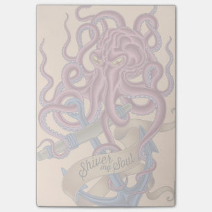 Notas Post-it® Tiembla mi pulpo Tatto del alma el  