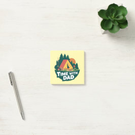 Notas Post-it® Tiempo con papá - Día del padre