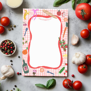 Notas Post-it® Tienda Gingham Picnic Cute PERSONALIZADO