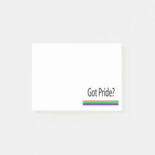 Notas Post-it® ¿Tienes orgullo?