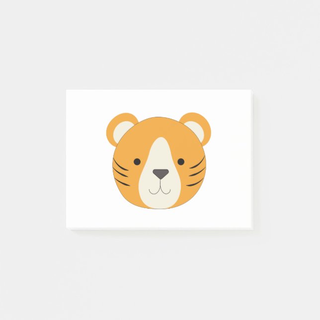 Notas Post-it® Tigre Adorable (Anverso)