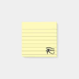 Notas Post-it® Tinta De Tinta De Símbolo Egipcio Ojo De Horus Lle