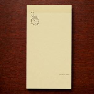 Notas Post-it® Tintero de Dark Academia – Biblioteca Vintage Mini
