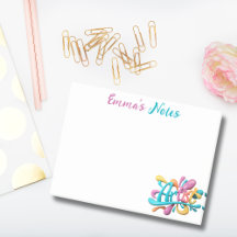 Tipografía de escritura artística, colorida, moder