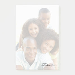 Notas Post-it® Tipografía de estilo moderno con fotografía propia