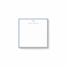 Tipografía decorativa monograma de moda | Azul agi