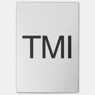 NOTAS POST-IT® TMI
