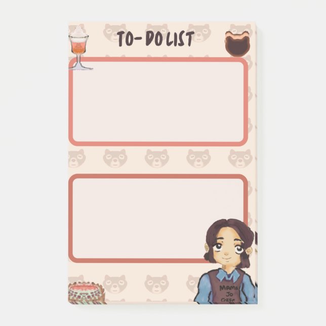 Notas Post-it® To-do list (Anverso)