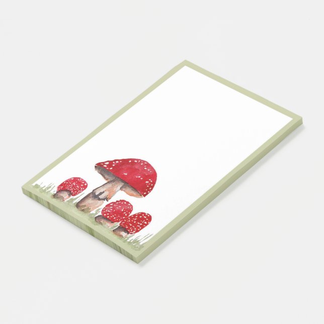 Notas Post-it® Toadstools (En perspectiva)