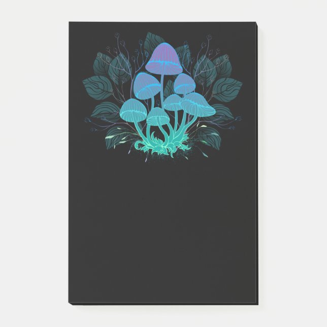 Notas Post-it® Toadstools en Bushes (Anverso)