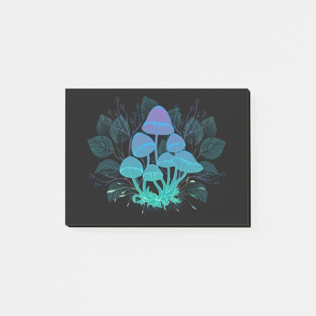 Notas Post-it® Toadstools en Bushes (Anverso)