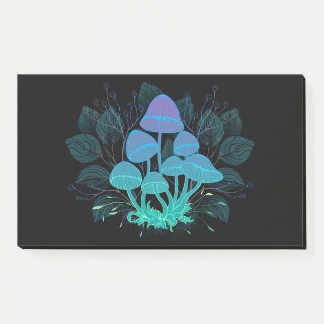 Notas Post-it® Toadstools en Bushes (Anverso)