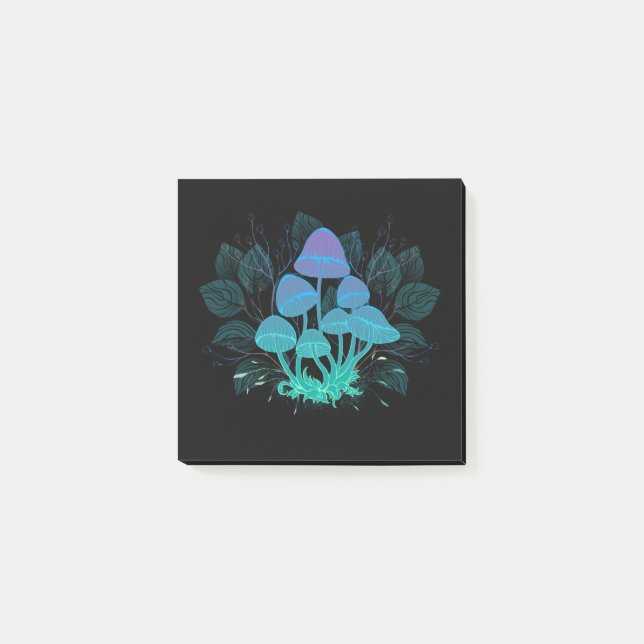 Notas Post-it® Toadstools en Bushes (Anverso)