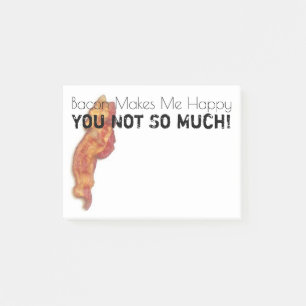 Notas Post-it® Tocino Divertido