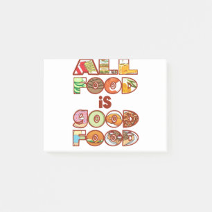 Notas Post-it® ¡Toda la comida es buena! Comer intuitivo - compra