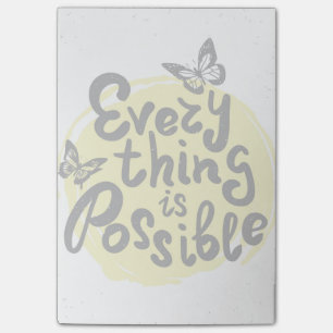 Notas Post-it® Todo es posible