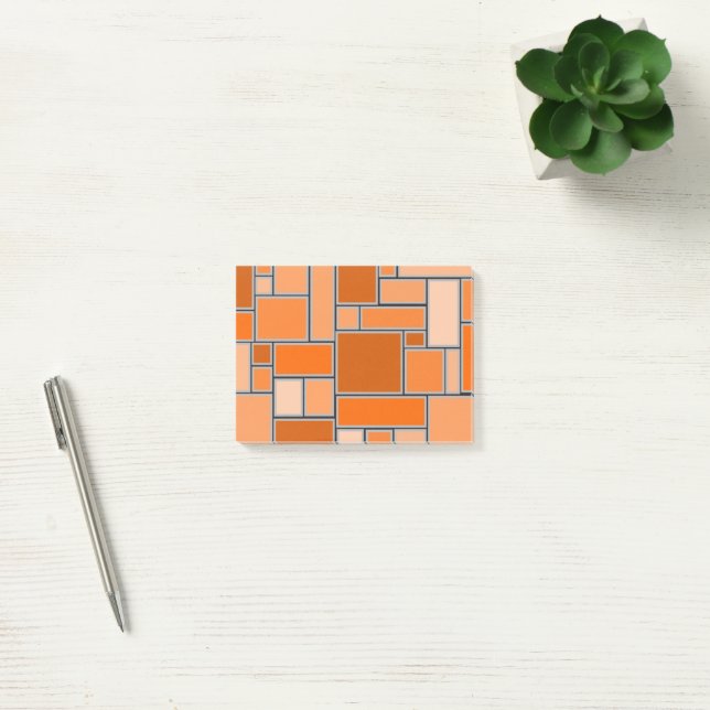 Notas Post-it® Tonos de Naranja (Oficina)