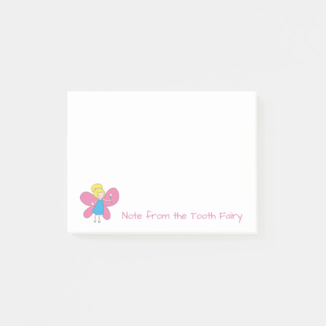 Notas Post-it® Tooth Fairy Notes (Anverso)