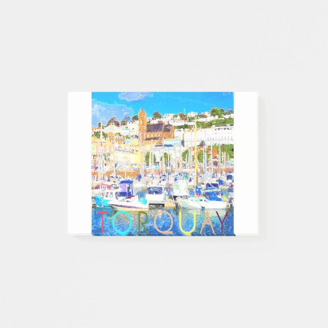 Notas Post-it® Torquay (Anverso)