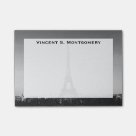Notas Post-it® Torre Eiffel con monograma, París, Francia