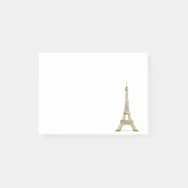 Notas Post-it® Torre Eiffel, Francia clipart (Anverso)