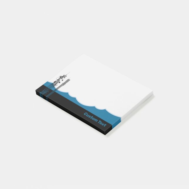 Notas Post-it® Torres de comunicación (En perspectiva)