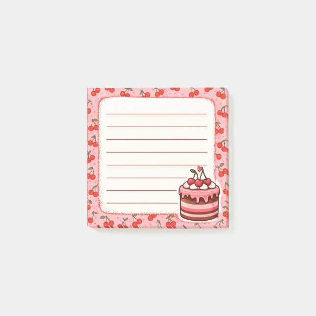 Notas Post-it® Torta (Anverso)