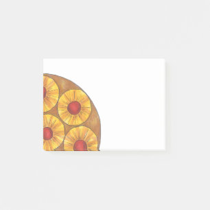 Notas Post-it® Torta de cerezo de piña boca abajo