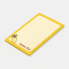 Notas Post-it® Tortilla Sandwich Wrap