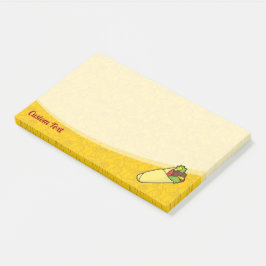 Notas Post-it® Tortilla Sandwich Wrap