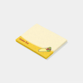 Notas Post-it® Tortilla Sandwich Wrap
