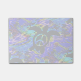 Notas Post-it® Tortuga de paz