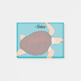 Notas Post-it® Tortuga marina cabezona