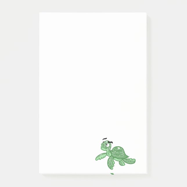 Notas Post-it® Tortuga marina personalizado (Anverso)