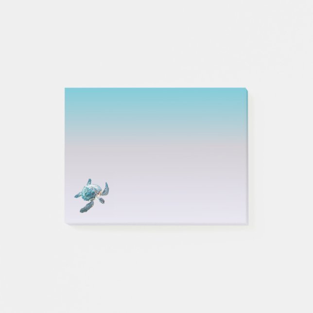 Notas Post-it® Tortugas De Arena Y Mar (Anverso)