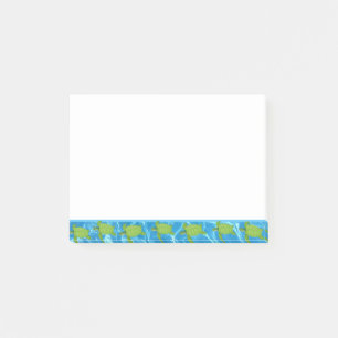 Notas Post-it® Tortugas Marinas Adorables en el Agua