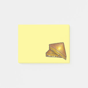 Notas Post-it® Tostadas a la parrilla Toastie Sandwich Foodie