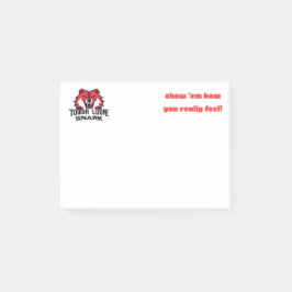 Notas Post-it® ToughLoveSnark-Muéstrales cómo te sientes realment