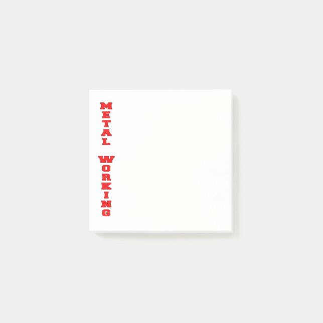 Notas Post-it® Trabajo metalizado (Anverso)