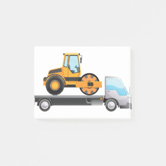 Notas Post-it® Tractor en movimiento