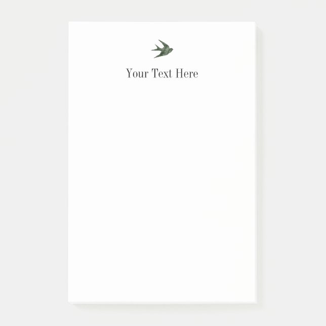 Notas Post-it® Trago (estilo de la prensa de copiar) (Anverso)