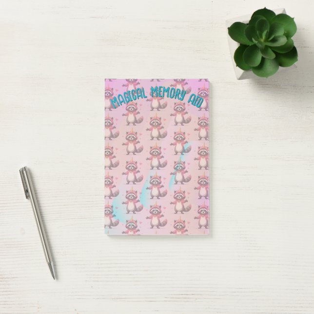 Notas Post-it® Trash Panda notes - Klebezettel - small (Oficina)