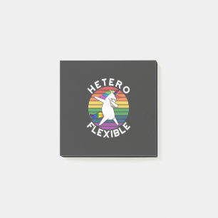 Notas Post-it® Traspaso bisexual LGBT lésbico heterosexual hetero