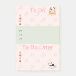 Notas Post-it® Trate sus propios gatos