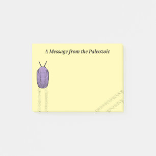 Notas Post-it® Trayectoria Trilobita - Mensaje desde el Paleozoic